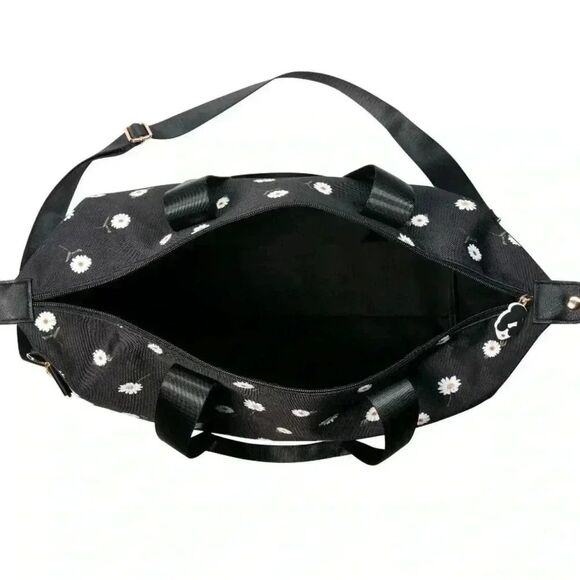 Alice+Olivia Daisy Print Duffle Bag Fabfitfun by Stacey Bendet - Picture 10 of 11